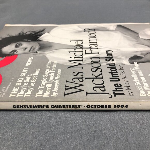 GQ Magazine "Was Michael Jackson Framed? October 1994 - Picture 3 of 7